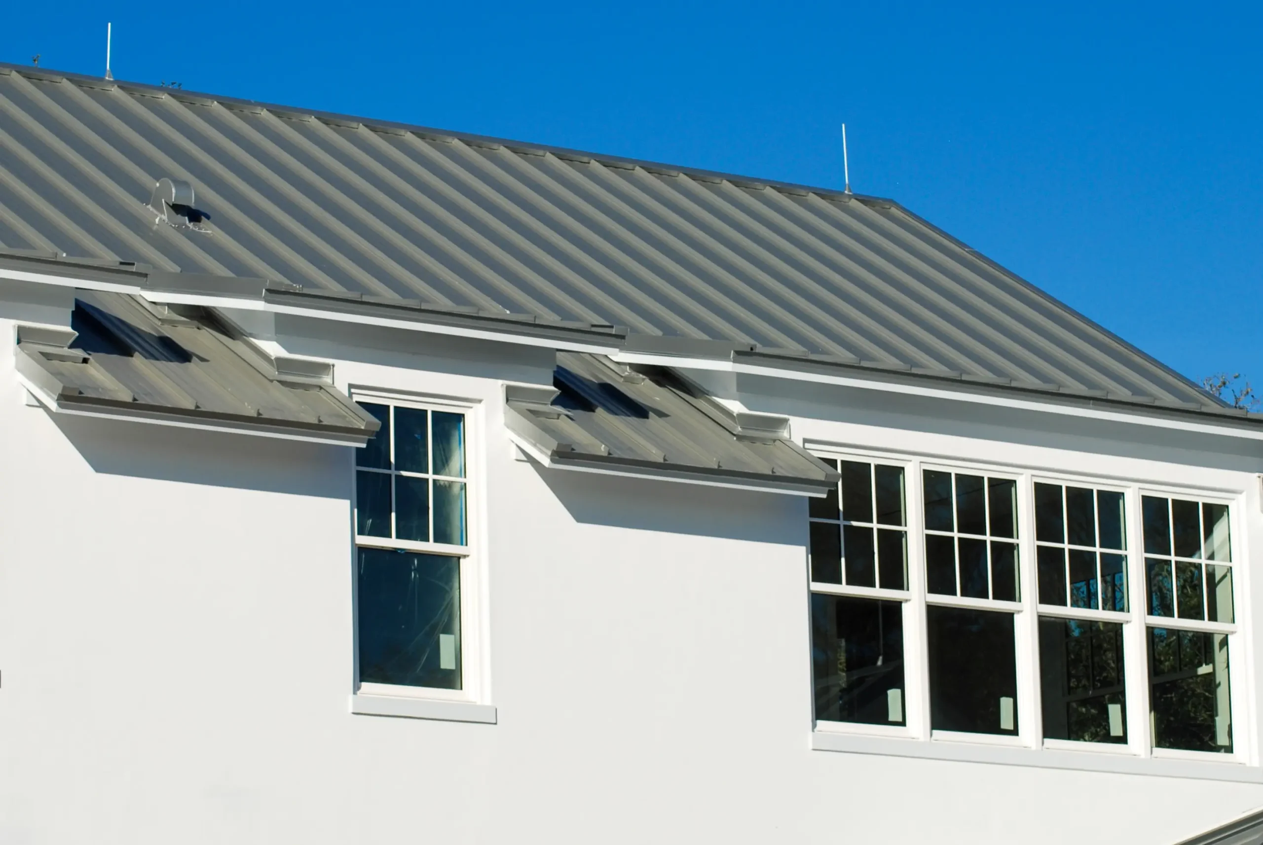 Dark Aluminum Metal Roof